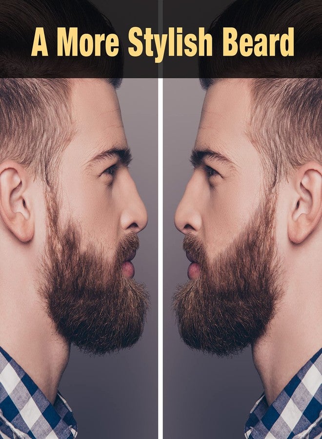 MISICH Beard Pencil Filler Kit - 4 Tip Pen and Brush for Men, Facial Hair Enhancer and Mustache Shaper (2 Black Pens) - Image 3